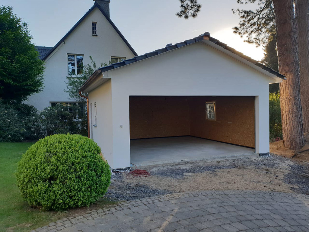 Holzständer Garagen - Nachhaltig bauen mit GreenGaragen